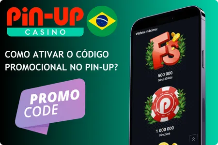 Como Ativar o Código Promocional no Pin-Up