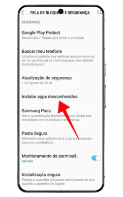 Processo de Instalação do APK Pin Up